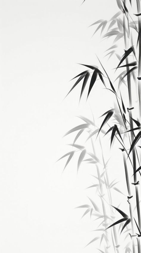 Bamboo leaves backgrounds plant pattern.  | premium image by rawpixel.com / north Bamboo Wallpaper Backgrounds, Bamboo Aesthetic, Luffy Smile, Bamboo Drawing, Bamboo Background, Bamboo Wallpaper, Bamboo Tattoo, Wallpaper Iphone Wallpaper, Bamboo Leaves