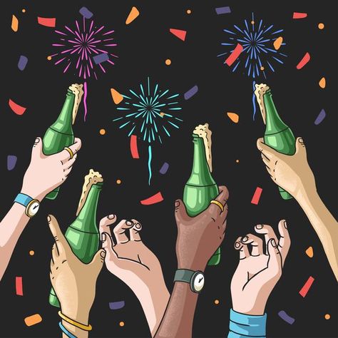 New year countdown celebration party out... | Premium Vector #Freepik #vector #background #christmas #new-year #party New Year Countdown, Tiger Beer, New Years Countdown, Window Designs, Background Christmas, Party Outdoor, Textured Canvas, Party Background, Textured Canvas Art