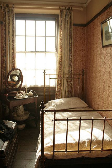 'A Fusty old Edwardian Bedroom at Beamish' Primitive Bedroom, Single Bedroom, Pressed Flower, Single Bed, My New Room, Dream Room, Bedroom Diy, Room Inspo, Home Bedroom