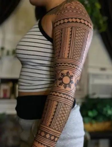 Ilocano Tattoo, Tattoo Forearm Ideas, Traditional Filipino Tattoo, Philippines Tattoo, Filipino Tattoo, Island Tattoo, African Tattoo, Filipino Tattoos, Native Tattoos