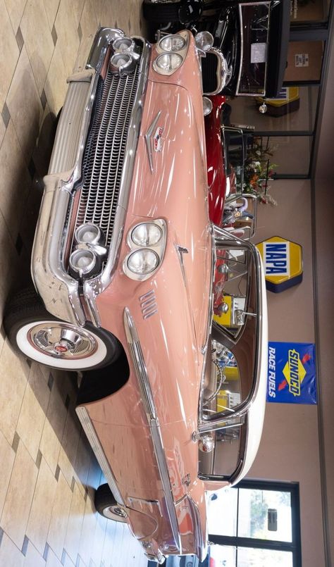 Lowrider Trucks, Cool Old Cars, Old Vintage Cars, Pink Cadillac, Lowrider Cars, Old School Cars, Old Classic Cars, Fancy Cars, Pink Car