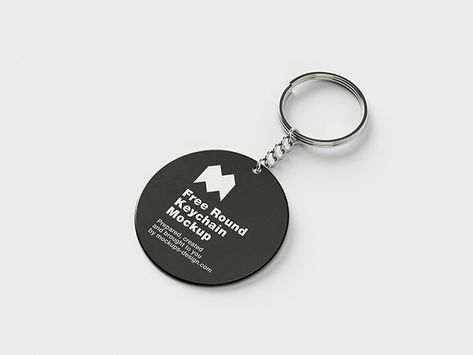 Keychain Mockup, Circular Artwork, Logo Mockups Psd, Ring Keychain, Psd Template Free, Mockups Design, Logo Mockup, Leather Label, Mockup Free Psd