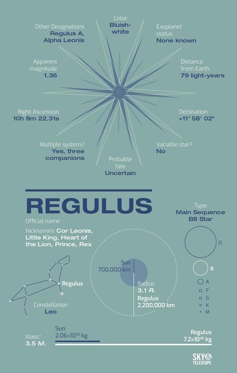 Avatar The Way Of Water Height Chart, Regulus Constellation Wallpaper, Regulus Star Constellations, Regulus Constellation, Algol Star, Regulus Star, Astronomy Constellations, Astronomy Science, Astronomy Facts