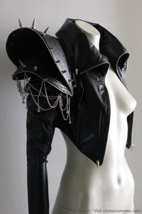 Mode Steampunk, Mode Shoes, Estilo Punk, Fantasy Clothing, Fantasy Fashion, Dark Fashion, Black Leather Jacket, Character Outfits, Goth Fashion