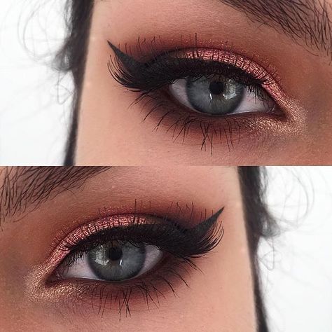 Beautiful! LOVE? credit @sophialcsmakeup #hairsandstyles Smoky Halloween Makeup, Bedroom Eyes Makeup, Golden Eye Makeup, Natural Eye Makeup Tutorial, Dance Makeup, Makijaż Smokey Eye, Organic Makeup, Natural Eyes, Natural Eye Makeup