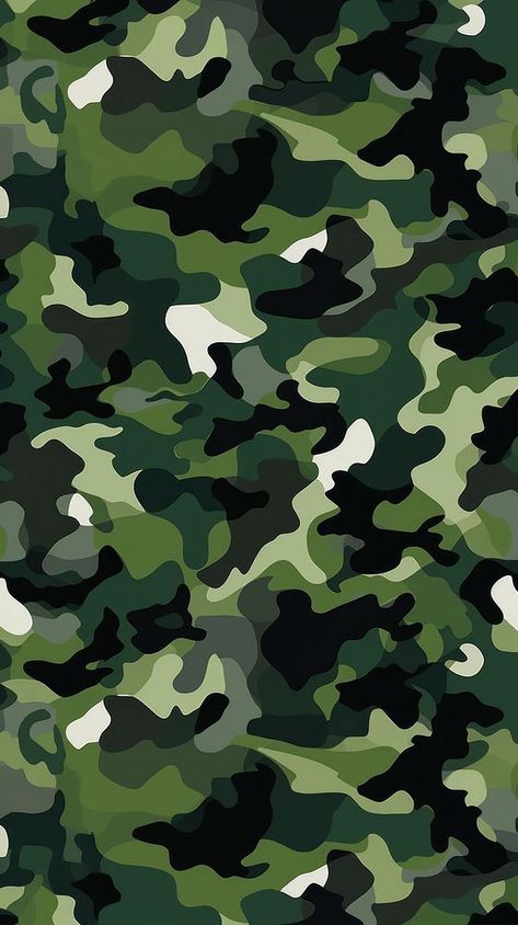 Green camouflage pattern backgrounds military repetition. AI generated Image by rawpixel. | premium image by rawpixel.com / Wit Green Camo Wallpaper, Camo Pattern Design, Army Green Background, Army Background, Military Background, Metallica Tattoo, Army Pattern, Camouflage Wallpaper, Camo Background