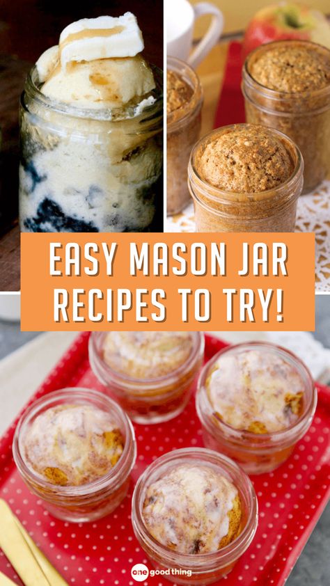 Mason Jar Cakes Ideas, Meals In A Jar Recipes Dry, Mason Jar Recipes Lunch, Mason Jar Meals Lunch, Meals In A Jar Recipes Just Add Water, Mason Jar Lunch Ideas, Bread In A Jar Recipe, Healthy Mason Jar Meals, Layered Recipes