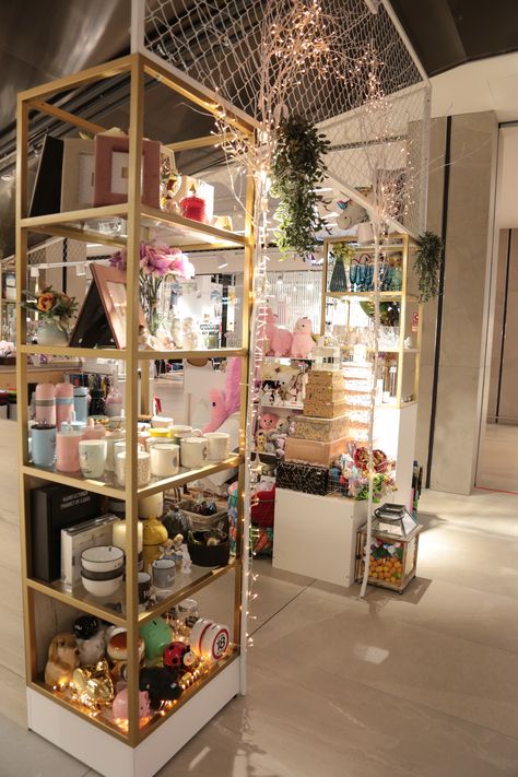 Interior design project from bureau BEZFORMI. Design for a small gift shop "LikeShop" in a mall "Palazzo" Shop Shelves, Small Gift, Interior Design Projects, Design Project, Small Gifts, Design Projects, Gift Shop, Shelves, Interior Design