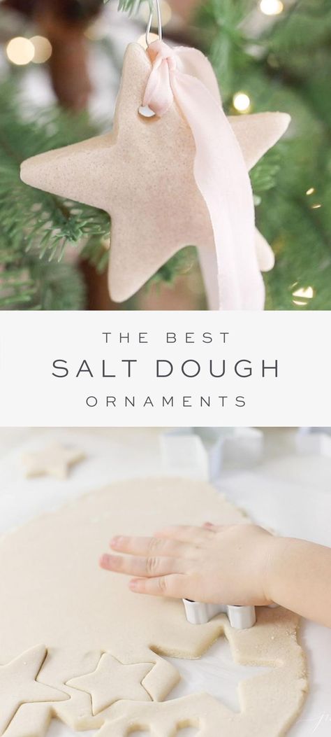 Salt Dough Christmas Decorations, Dough Christmas Ornaments, Useful Crafts, Salt Dough Christmas, Make Salt Dough, Salt Dough Ornament, Salt Dough Christmas Ornaments, Best Salt, Salt Dough Ornaments