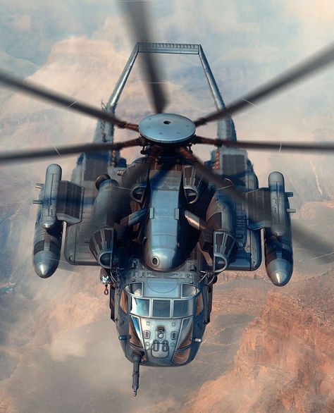 Large transport helicopter. Black Hawk Helicopter, Army Aviation, Motor Mobil, Combat Gear, Military Airplane, Black Hawk, Military Helicopter, Concept Ships, Jet Plane