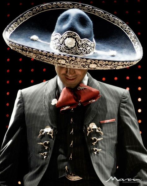 Cowboy Outfits Men, Mexican Traditional Clothing, Mariachi Hat, Hat Outfit Men, Gothic Background, Mexican Models, Mexican Artwork, Mexican Art Tattoos, Girl Face Tattoo