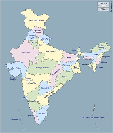 Image from http://www.go4quiz.com/wp-content/uploads/2014/10/inde49.gif. Countries And Capitals, History Of Modern India, Union Territory Of India, School Wall Art Ideas, States Capitals, Union Territories, Namaste India, Daman And Diu, States And Capitals