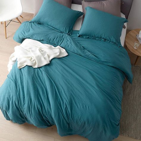 College Comforter, Teal Comforter, Weighted Comforter, Teal Bedding, Twin Xl Comforter, Green Duvet Covers, Twin Comforter, Material Bed, Bedding Stores