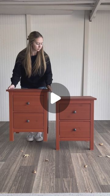 Ikea Hemnes Nightstand Hack, Ikea Nightstand Makeover, Ikea Nightstands, Ikea Hemnes Nightstand, Hemnes Bedside Table, Ikea Nightstand Hack, Hemnes Nightstand, Nightstand Hack, Ikea Nightstand