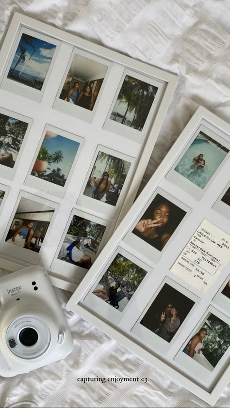 Instax Mini 12, Polaroid Picture Frame, Aesthetic Polaroid, Polaroid Picture, Polaroid Wall, Instax Photos, Polaroid Pictures, Instant Camera, Room Makeover Inspiration