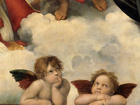 Famous last words of 19 famous people - Business Insider Sistine Madonna, Famous Art Paintings, Most Famous Paintings, Rennaissance Art, Paintings Famous, Last Words, Angel Pictures, Famous Last Words, Aesthetic Painting