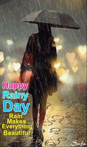 Rainy Day GIF - RainyDay - Discover & Share GIFs Rainy Morning Quotes, Morning Rainy Day, Rainy Day Images, Good Morning Rain, Rainy Good Morning, Rainy Day Wallpaper, Good Morning Rainy Day, Rainy Day Quotes, Good Morning Clips