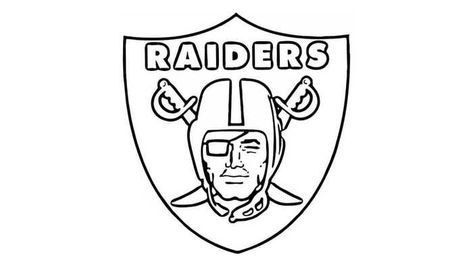 NFL Logo Coloring Pages Printable. Discover the various NFL logo coloring pages here. You can download and print a collection of images that we have collected. Raiders Stencil, Raiders Symbol, Raiders Emblem, Logo Coloring Pages, Chicago Bears Colors, Raiders Tattoos, Detroit Lions Logo, Raiders Wallpaper, Oakland Raiders Logo