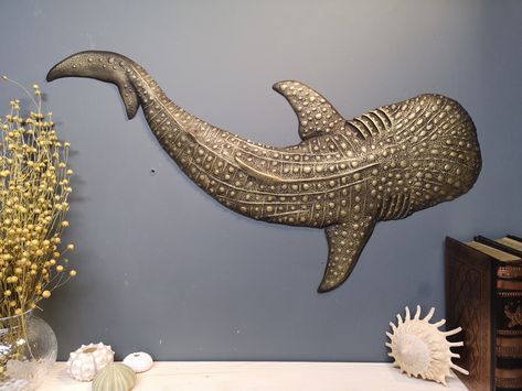 Clay Whale Shark, Shark Pictures, Whale Shark, Picture Hangers, 3d Wall Art, Wall Sculpture, 3d Wall, Wall Sculptures, Hangers