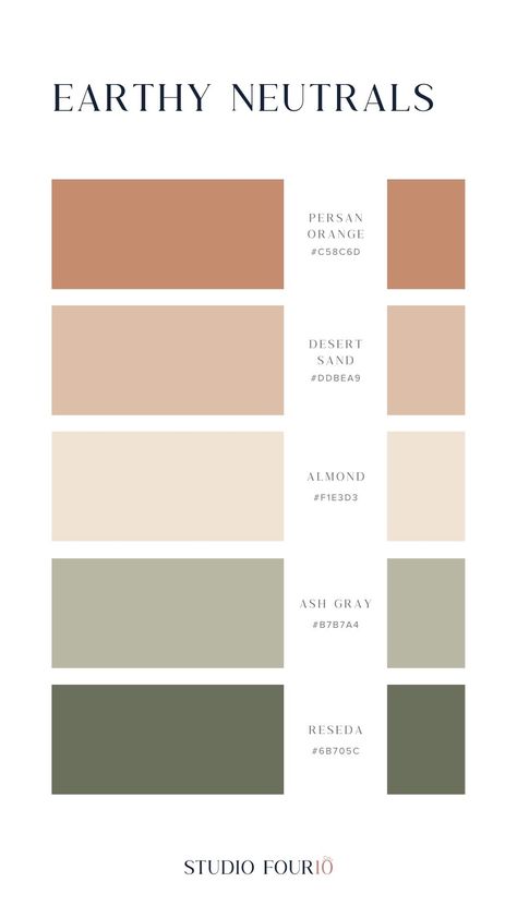 Colour Palette Earthy Tones, Down To Earth Color Palette, Light Earth Tones Palette, Natural Color Palette Earth Tones, Neutral Warm Color Palette, Neutral Earthy Color Palette, Earthy Tones Color Palette, Earthy Neutral Color Palette, Olive Color Palette