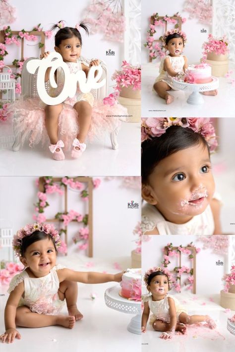 Professional pre-birthday photos allow you to share the excitement and joy of your child's upcoming celebration with friends, family, and followers, spreading positivity and anticipation on social media. #ShareTheExcitement #SpreadJoy" Birthday Cake First Year Girl, First Bday Photoshoot, Tiny Cake, First Birthday Photoshoot, Cake Smash Inspiration, Tiny Cakes, 1 Year Birthday, Beautiful Days, All Too Well