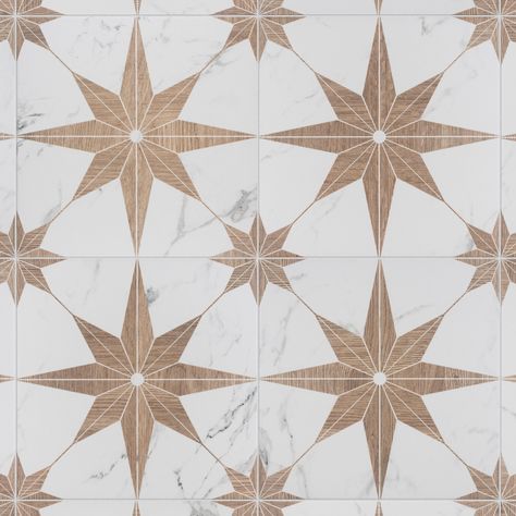 White Square Tiles, Fireplace Facade, Vintage Industrial Design, Merola Tile, The Tile Shop, Porcelain Floor, Square Tile, Ceramic Floor, Porcelain Flooring