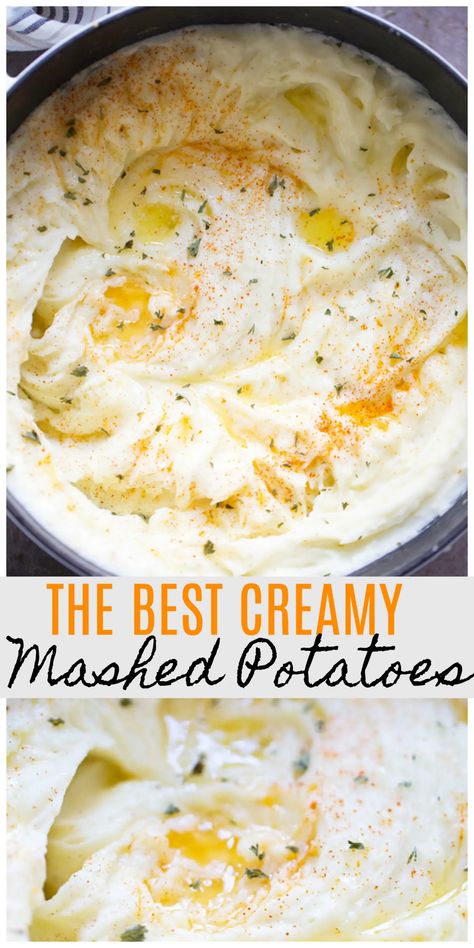 BEST Creamy Dreamy Mashed Potatoes Recipe - Cooking for Keeps The Best Mashed Potatoes, Appetizers Thanksgiving, Wallpaper Food, Perfect Mashed Potatoes, Thanksgiving Food Sides, Best Mashed Potatoes, Mashed Potatoes Recipe, Best Thanksgiving Recipes, Thanksgiving Dinner Recipes