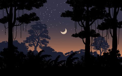 Landscape Wallpaper Desktop Aesthetic Dark, Night Aesthetic Desktop Wallpaper, Landscape Wallpaper Night, Night Wallpaper Laptop, Destop Wallper Hd, Night Wallpaper Desktop, Landscape Aesthetic Background, Landscape Background Aesthetic, Aesthetic Background Landscape