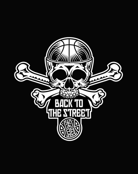 Skull basketball on Behance Skull Basketball, Basketball Tattoos, Bola Basket, I Love Basketball, Nba Logo, Tattoo Desings, Basketball Art, Anime Tshirt, Textile Pattern Design