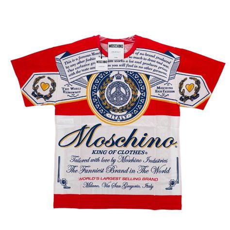 100% Authentic As Always. New With Tags. Size Small. Will Fit Small- Medium. Men’s But Can Also Work For Women’s As It’s Over Sized Absolutely Stunning Classic Printed Print At Front And Back. Priced To Sell. Will Consider Any Reasonable Offers. Will Ship Same Or Next Day. Men Drip, Budweiser Logo, Moschino Shirt, Designer Graphic Tees, Moschino Men, Tailored Clothes, Tshirt Design Inspiration, Concept Clothing, Monogram Prints