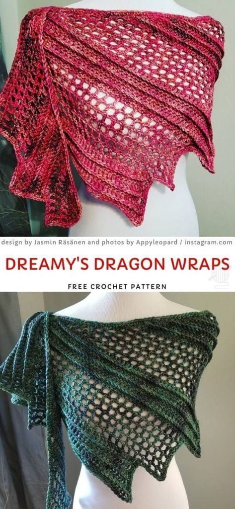 Crocheted Shawls, Dragon Wing, Lace Shawl Pattern, Crochet Dragon Pattern, Crochet Lace Shawl, Crochet Dragon, Crochet Shawls And Wraps, Crochet Design Pattern, Crochet Shawls