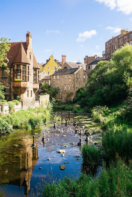 Water of Leith, Edinburgh, Scotland Ireland Travel, Leith Edinburgh, Amsterdam Trip, Ireland Aesthetic, Uk City, Voyage Europe, Cities In Europe, Northern Europe, Most Beautiful Cities