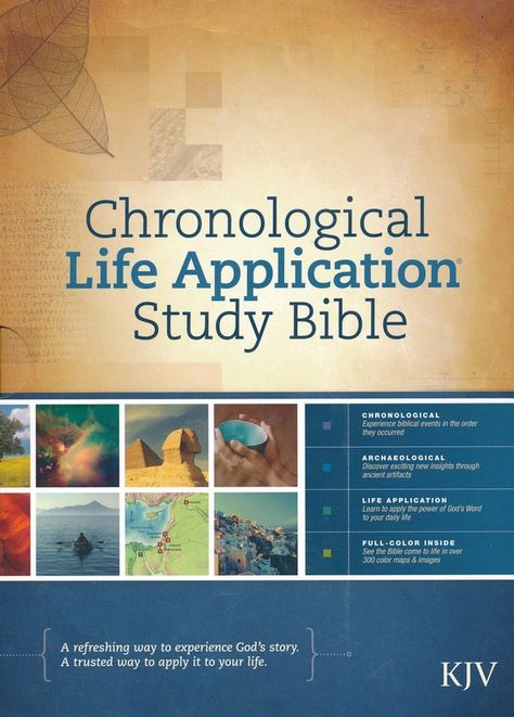 KJV Chronological Life Application Study Bible, Hardcover Chronological Bible, Life Application Study Bible, Christian Book, Bible Text, Bible History, Doreen Virtue, Study Bible, Bible Passages, The Reader