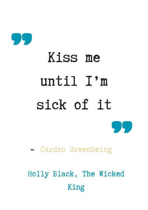 The Wicked King by Holly Black. - Book quotes. Quotes. Book lover. Booktok. Popular books. Book boyfriend. Enemies to lovers. A New York Times bestseller. Cardan Greenbriar. Prince. Fae. Fae prince. Royalty. Fae royalty. Jude Duarte. Elfhame. The wicked king. The queen of nothing. The folk of the air series. Popular Booktok Quotes, Cardan Greenbriar Quotes, Cardan Quotes, Fae Royalty, Fae Prince, Folk Of The Air Series, The Wicked King, Cardan Greenbriar, Air Quotes