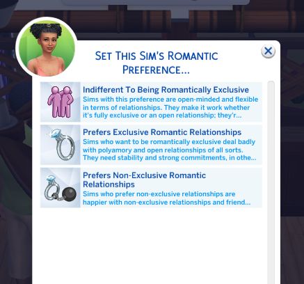 Open Love Life - Polyamory, Triads, Side Partners, Commitment Preferences - Sims 4 Mod for More Relationship Types | Patreon Sims Love, Relationship Types, Sims 4 Black Hair, Sims 4 Traits, Cc Folder, Open Relationship, Play Sims, New Mods, Sims 4 Dresses