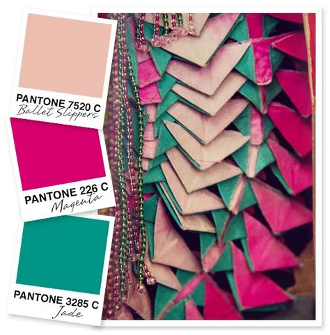 Light Pink, Magenta and Jade Color Palette - Sarah Hearts Jade Color Palette, Color Cian, Teal Color Palette, Pink Color Combination, Color Schemes Design, Gold Palette, Jade Color, Pink Palette, Color Palette Pink