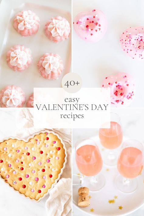 Valentine's Cakes, Frosé Recipe, Drinks Breakfast, Chocolate Chip Pound Cake, Make Ahead Brunch, Chocolate Cobbler, Diner Party, Julie Blanner, Molten Lava Cakes