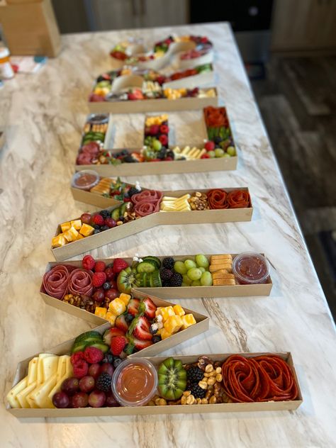 I Do Charcuterie Board, One Letter Charcuterie Board, Lettered Charcuterie Board, Charcuterie Letter Boxes Wedding, Personal Size Charcuterie Board Ideas, Vertical Charcuterie Board, Letter Meat And Cheese Board, Last Name Charcuterie Board, Letter Charcuterie Board Wedding