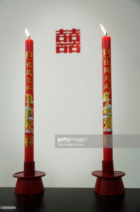 Stock Photo : Two traditional Chinese candles Chinese Candle, Ben And Jen, Pos Display, Traditional Candles, Red Candles, Chinese Wedding, Chinese Traditional, Free Stock Photos Image, Wedding Candles