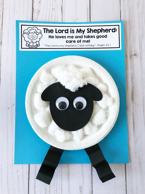 Toddler Sunday School, Toddler Bible, Bible Crafts Sunday School, Sunday School Projects, Lesson Activities, Paper Plate Craft, Children's Church Crafts, Sheep Crafts, Bible Story Crafts