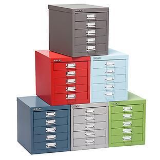 Bisley® 5-Drawer Cabinet | The Container Store Sp Studio, Office Supplies Design, Drawer Desk, Storage Labels, Filing Cabinets, Scrapbook Room, Lego Storage, Cabinet Ideas, Up House