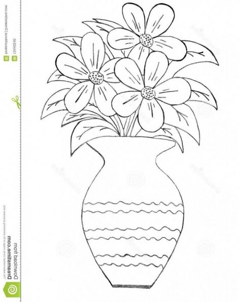 Flower Pot Pencil Drawing is probably the easiest and efficient arts, which you can consider as a complete period as well as complete time interest or...  #flowerpotdrawinginpencilshade #flowerpoteasypencilsketch #flowerpotpencildrawing Flower Vase Drawing, Pencil Drawing Pictures, Vase Drawing, Floral Design Drawing, Pencil Drawings Of Flowers, Vase With Flowers, Pencil Drawing Tutorials, Drawing Hands, Rose Drawing