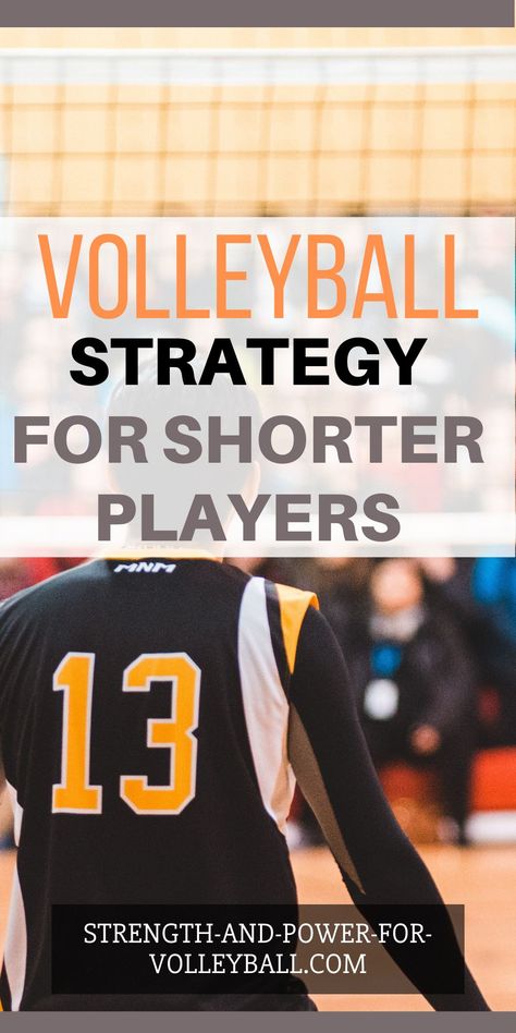 Too short for volleyball? You might be worried you can't compete with taller players. The fact is, height is as big a deal in volleyball. Yes, there's an advantage being taller for blocking and spiking. But shorter players have an advantage. Even plays at the net. Quicker to the ball. Lower center of gravity. Faster on defense. Quick approach to the ball, faster jump, and quicker arm-swing. Often it's harder to blocker smaller spikers because of the angle of the ball. #volleyball Volleyball Strategies, Volleyball Passing Drills, Volleyball Serve, Ball Volleyball, Indoor Volleyball, Passing Drills, Volleyball Tips, Volleyball Drills, Play Volleyball