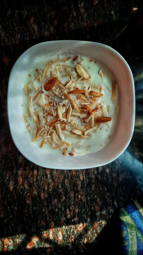 Sevaiyan Kheer, Vermicelli Pudding, Sweet Dish, Indian Kitchen, Pulled Pork, Nuts, Festival, Ethnic Recipes, Quick Saves