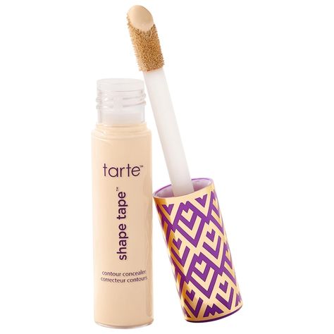 Shape Tape Concealer | Tarte Cosmetics | Sephora Tarte Concealer, Tarte Shape Tape Concealer, Covering Dark Circles, Shape Tape Concealer, Tarte Shape Tape, Concealer For Dark Circles, Best Concealer, Full Coverage Concealer, Too Faced Concealer