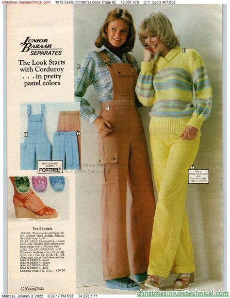 1978 Sears Christmas Book, Page 82 - Catalogs & Wishbooks Christmas Outfit Aesthetic, 1970 Fashion, 70s Women Fashion, 1970s Clothing, 60s 70s Fashion, 60s And 70s Fashion, 70s Inspired Fashion, 70s Outfits, Seventies Fashion