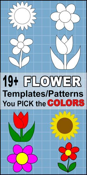 Flower Templates Printable Free, Flower Applique Patterns, Crafts Ideas For Kids, Flower Stencil Patterns, Flower Templates Printable, Diy Paper Flowers, Art And Craft Ideas, Printable Flower, Stencils Printables