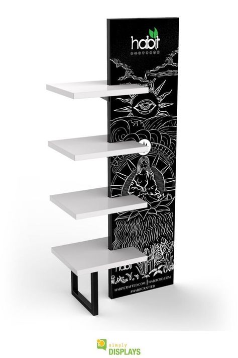 Point Of Purchase Display, Display Shelf Design, Cardboard Display Stand, Shoe Store Design, Retail Design Display, Point Of Sale Display, Desain Furnitur Modern, Craft Booth Displays, Retail Displays