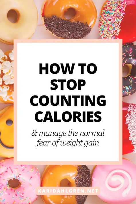 How to Stop Counting Calories & Feel Normal Around Food Stop Counting Calories, Counting Calories, Health And Wellness Coach, Diet Culture, Mayo Clinic, Intuitive Eating, Find Peace, Calorie Counting, Wellness Coach