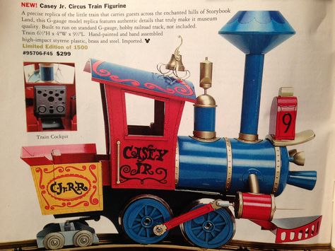 Casey Jr. Circus Train Figurine, runs on G-gauge track, Disney Catalog Train Concept Art, Train Animation, Wood Trains, Train Mural, Night Interior, Train Sketch, Train Painting, Tractor Farming, Shrinky Dink Crafts